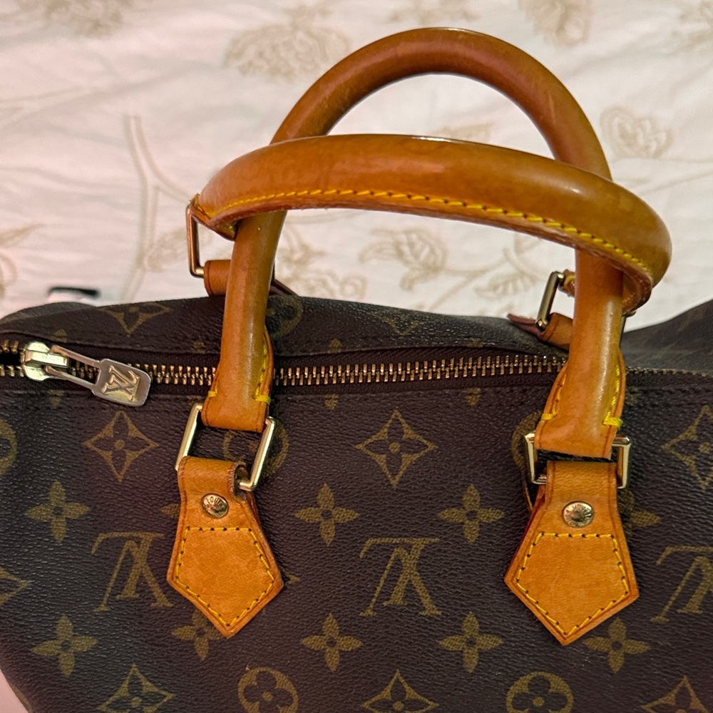 Louis Vuitton SP0025 Speedy 25 Brown Monogram Handbag - Picture 3 of 12